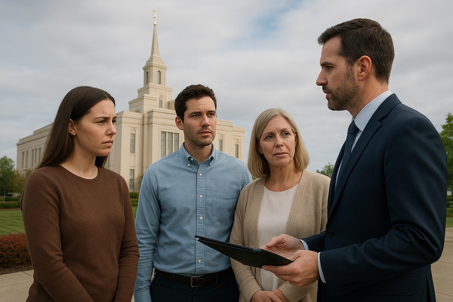 file lawsuit against LDS church