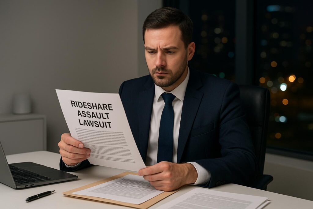 rideshare assault lawsuit