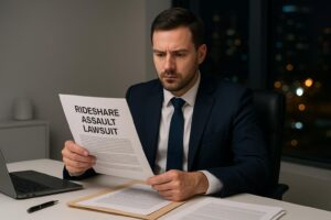 rideshare assault lawsuit